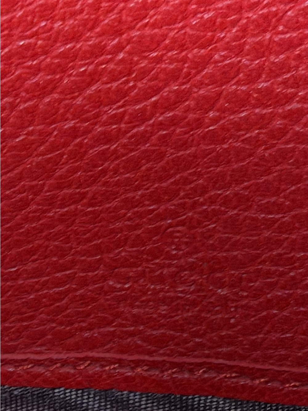 Gucci Red leather Coco Captain full zip long wallet - Picture 13 of 15